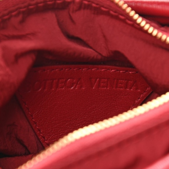 Bottega Veneta Double Knot Tote Bag In Red Tubular Spaghetti - Picture 5 of 10